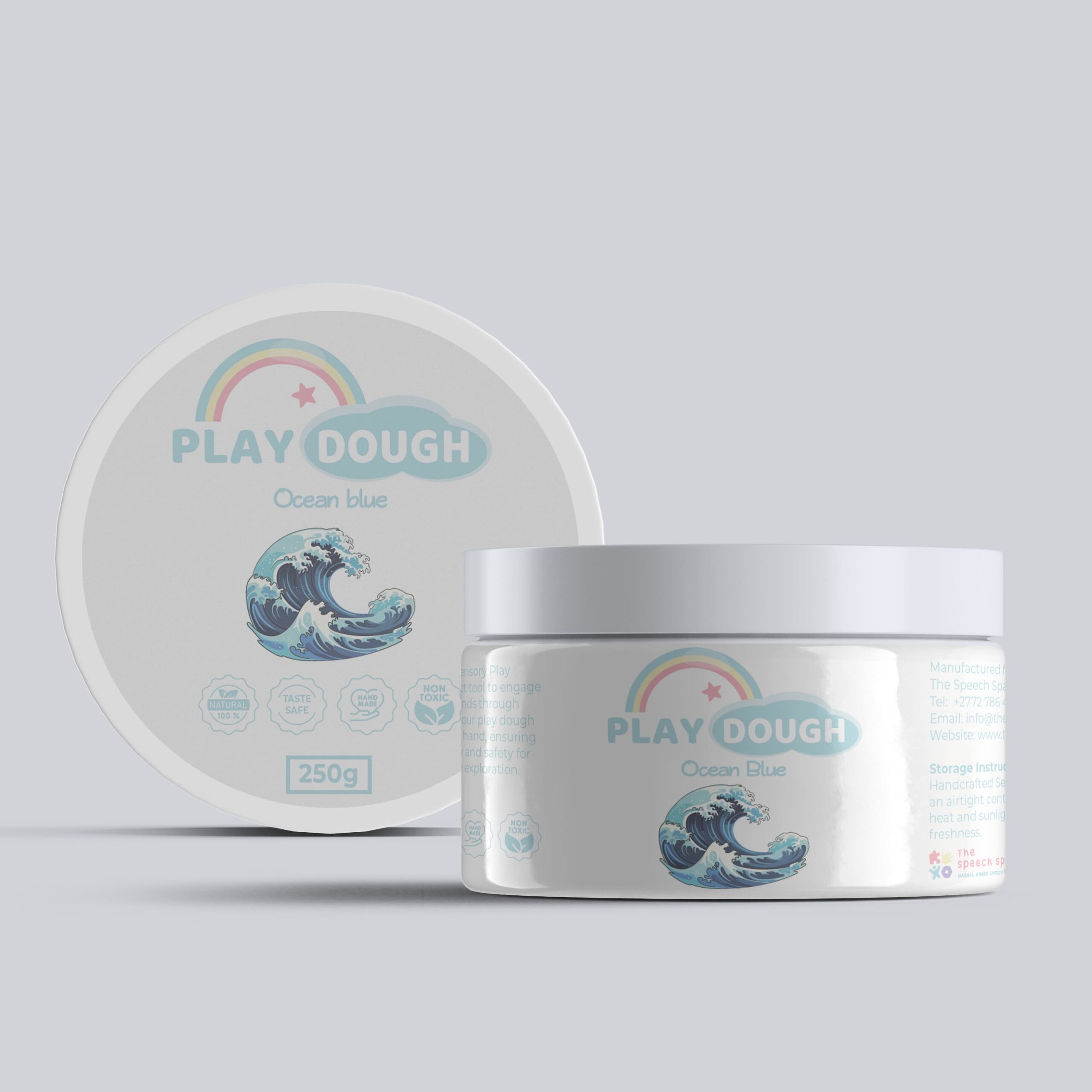 Sensory Play Dough –Ocean Blue